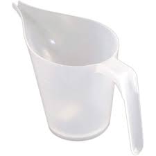 PLASTIC POURING JUG
