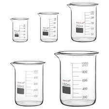 GLASS BEAKERS