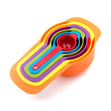 MEASURING SPOONS (PLASTIC)