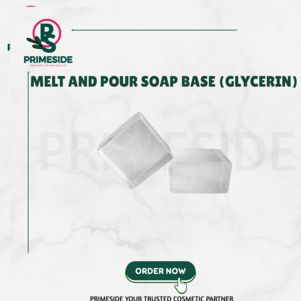 MELT AND POUR SOAP BASE (GLYCERIN)